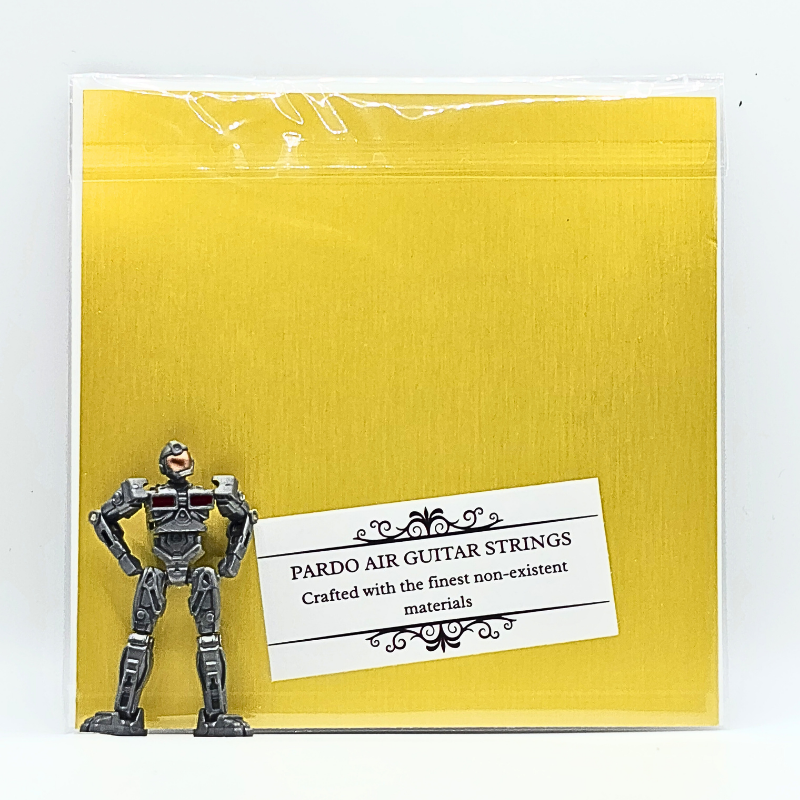 Pardo Air Guitar Strings pack – funny gag gift for air guitarists