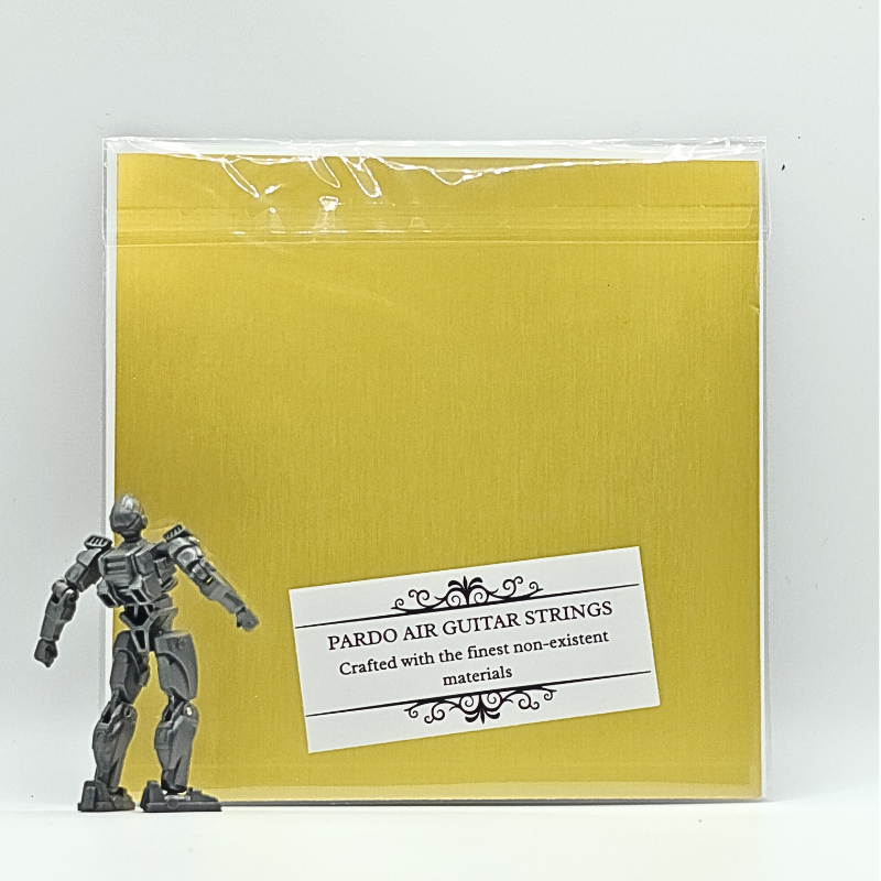 Pardo Air Guitar Strings pack – funny gag gift for air guitarists